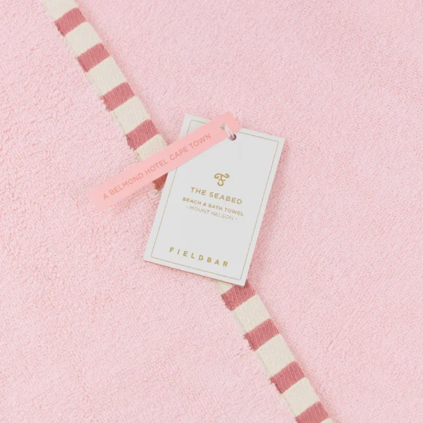 TowelNP05-Bottom1600x1600WEB.webp The Seabed Beach & Bath Towel / Nellie Pink