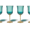 Sun Glasses Wine Set of 4 / Bazaruto Blue