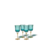 Sun Glasses Wine Set of 4 / Bazaruto Blue