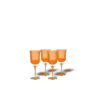 Sun Glasses Wine Set of 4 / Orchard Orange